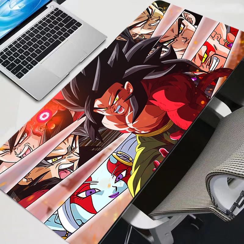 Large Mouse Pad Pc Speed Dragon Ball Anime For Esports Players Laptop Computer Keyboard Desk Mat Xxl Mousepad