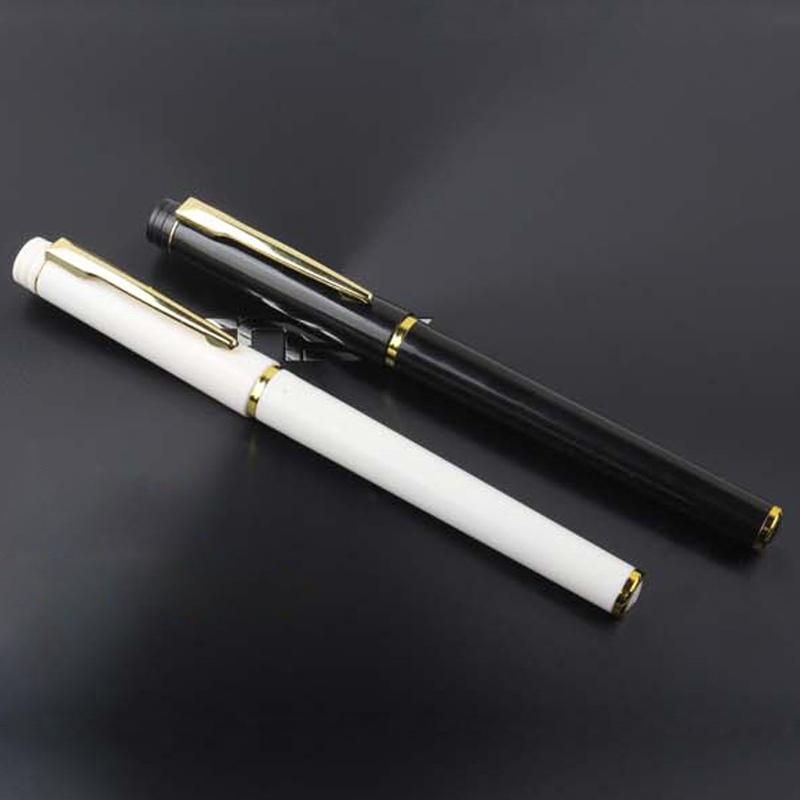 Kulspetspenna i metallklämma för kontor, signaturpenna för företag, födelsedagspresent till studenter, affärsman, signering