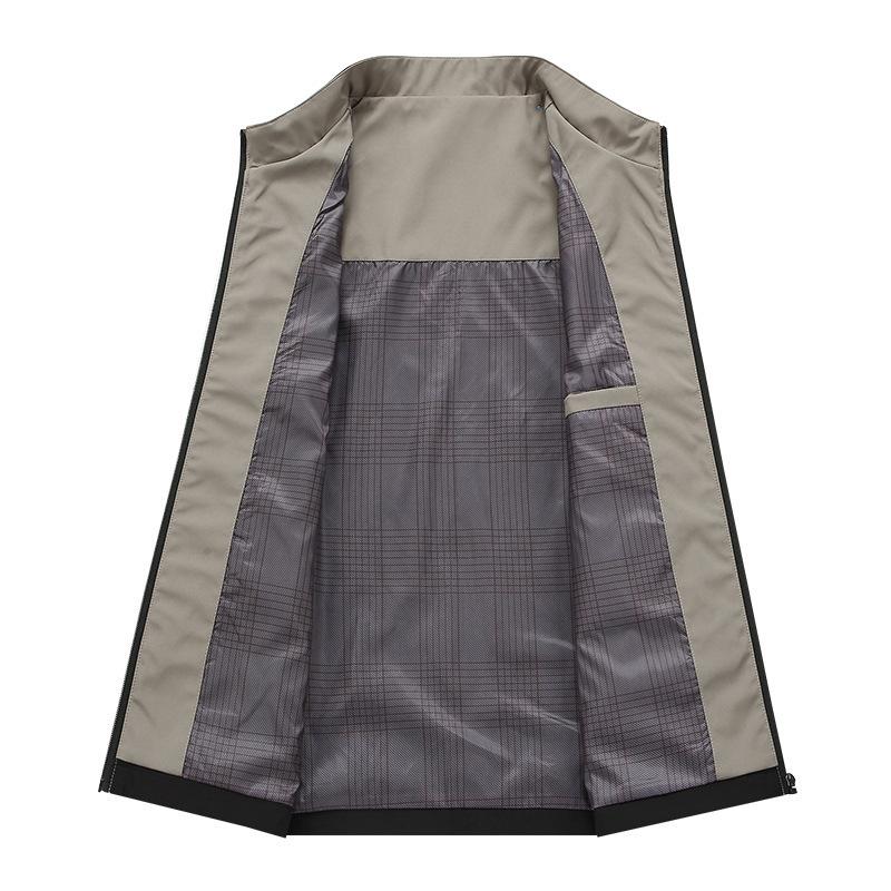 Autumn and Winter Men's Casual Jacket Outdoor Sports Middle-aged and Young Men's Loose Casual Sports Jacket Jacket