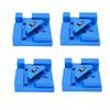 4Pcs Woodworking Right Angle Clamp 2 Modes Adjustable 90 Degree Woodworking Corner Clamp for Boxes Drawers Cabinets Blue