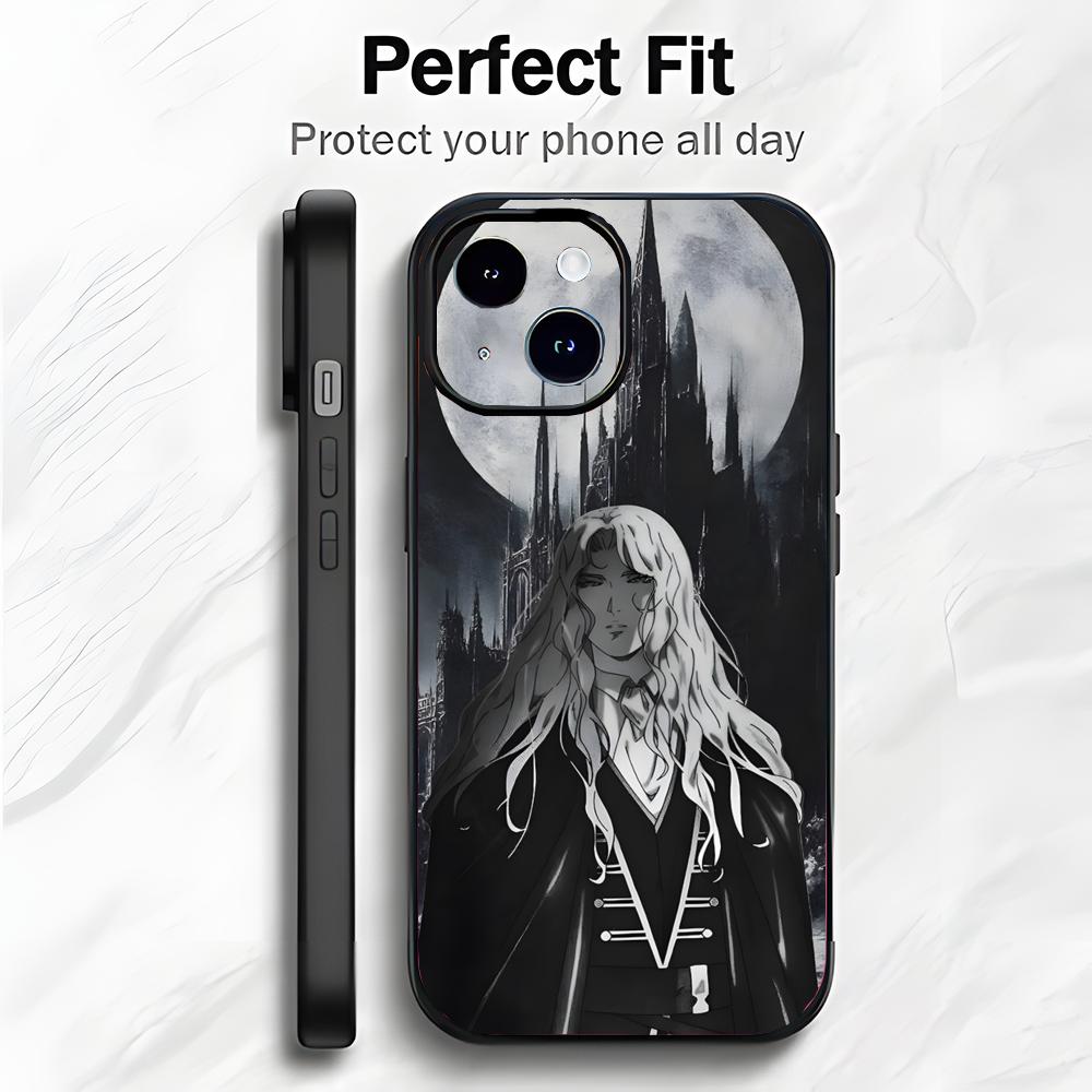 

Gothic Horror Game C-Castlevania Phone Case Phone Case Soft Packaging Lightweight For iPhone17 16 15 14 13ProMax iphone12promax