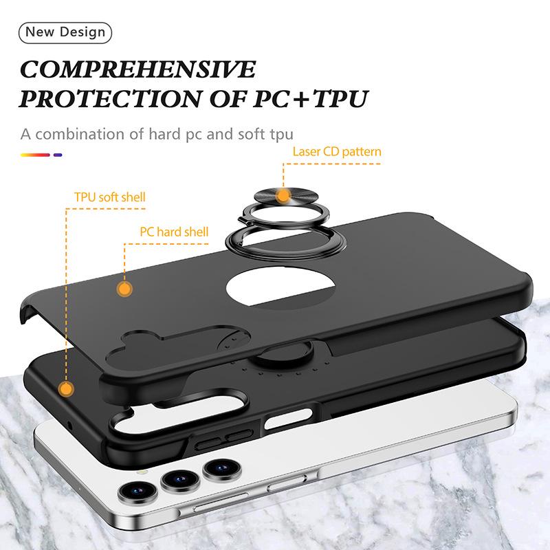 Samsung A16 5G Car Mount Case: Magnetic, Full Coverage, Drop Protection, Hidden Ring Holder