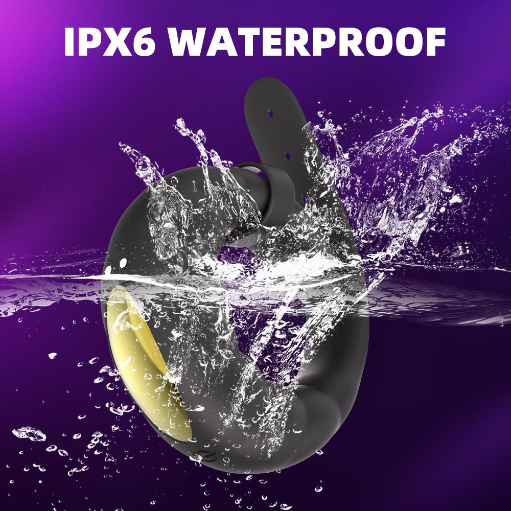 Vibrating Cock Ring 10 Vibration Modes Clitoral Stimulator G-Spot Couples Delay Ejaculation Adult Sex Toys Men Female