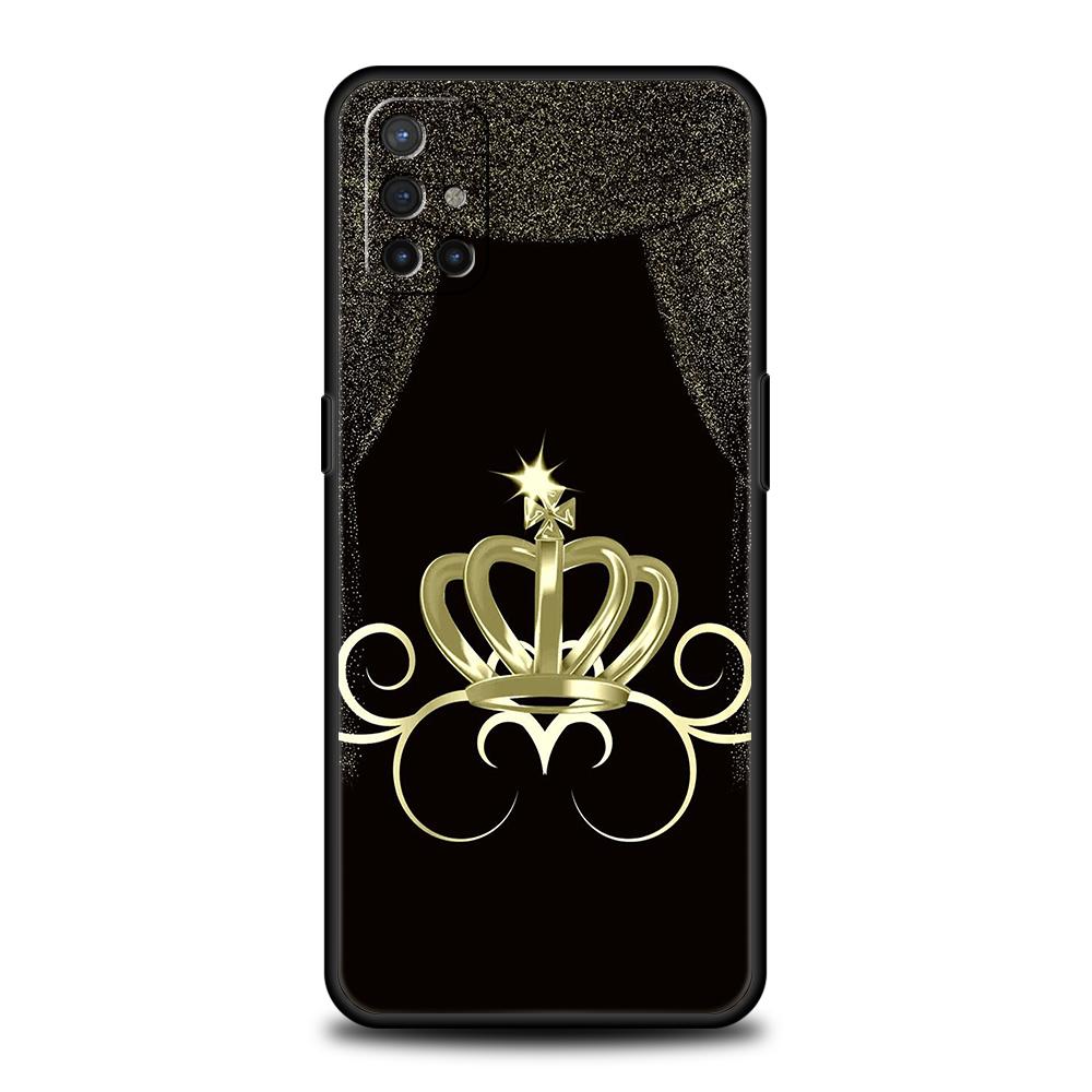 Diamond Crown Phone Case for Oneplus 11 10T Nord N100 N10 10 7 8 9 9R 7T 8T N200 CE 2 9RT Pro 5G Silicone Cover Shell Capas Bags
