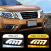 Ac29-LED Daytime Running Lights Grille Fog Lamp Turn Signal Lights For Nissan NAVARA NP300 D23 2015- Accessories