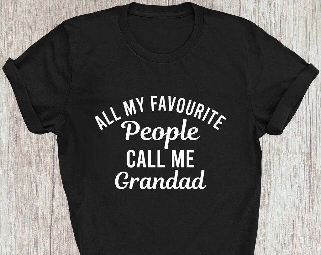 Grandad T-Shirt / People Call Me Grandad Fathers Day GifT-Shirt / Funny Grandpa T-Shirt Gift Idea For Grandparents Christmas Xmas Gift Tee