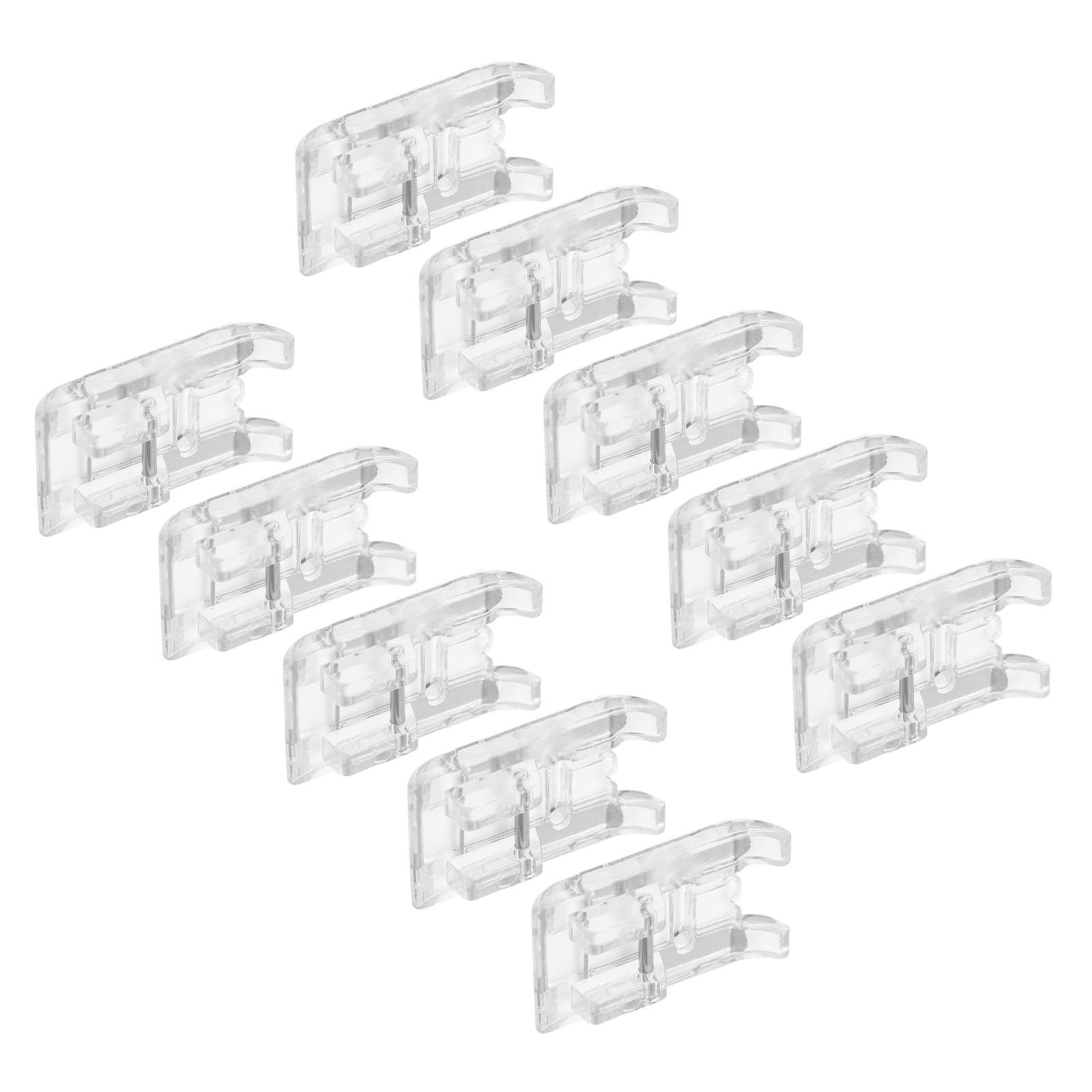 

10 шт. Лапка для атласных стежков Многофункциональная практичная бытовая швейная машина Аксессуары