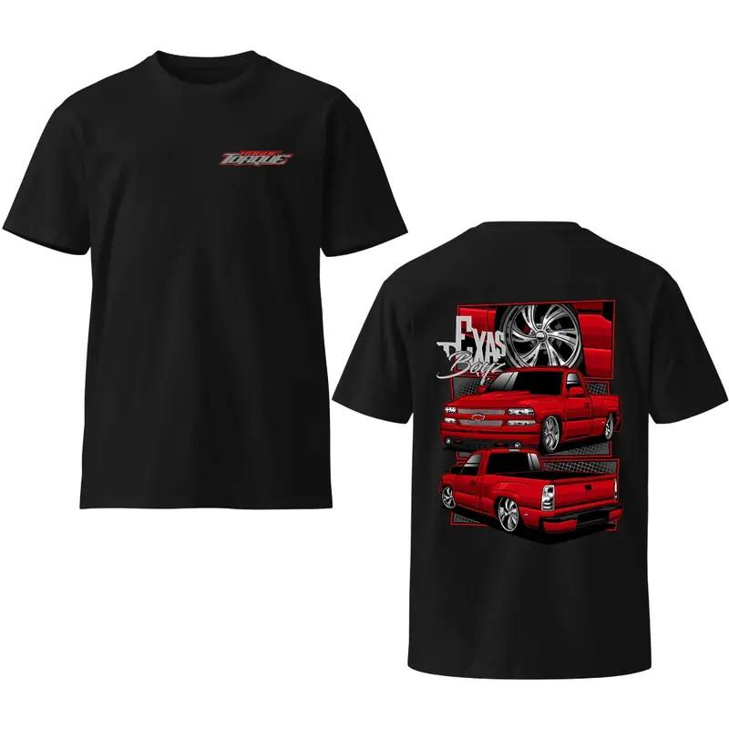 Texas Boyz Bubble Eye Truck Graphic T-Shirt, Texas Made Car S разноцветный
