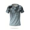 Summer New Outdoor Sports Training Shirt Zimbabwe Cricket 3D Print Breathable Quick Drying Cool Family Style Short Sleeved Shirt