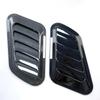 Universal Car Carbon Fiber Engine Hood Sticker Ventilation Cover Simulation Vent Creative Decorative Sticker Design