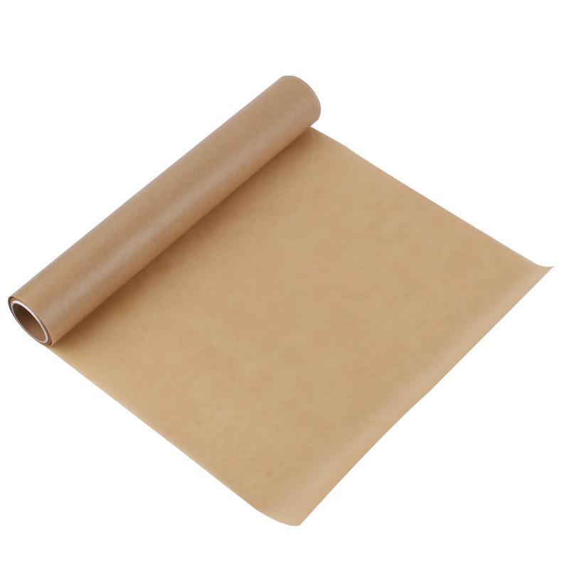 

Non-stick Liner Extra-wide Baking Parchment Unbleached Paper Food-safe Baking Pan Liner For Kitchen Use Baking Cookies Roasting
