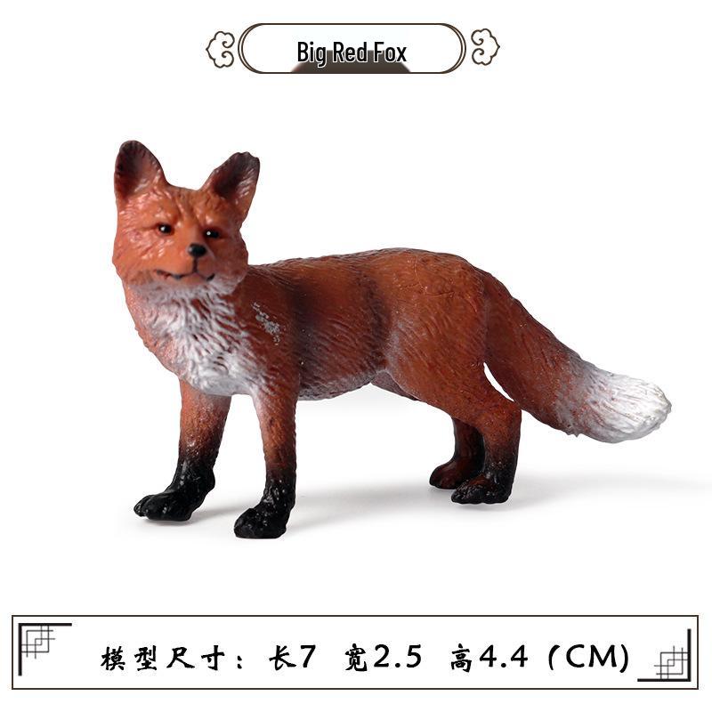 Wild Safari Animal Figurines: Giraffe, Elephant, Rhinoceros, Brown Bear, Tiger, Lion, Leopard, Hippopotamus - Solid Cognitive Toys