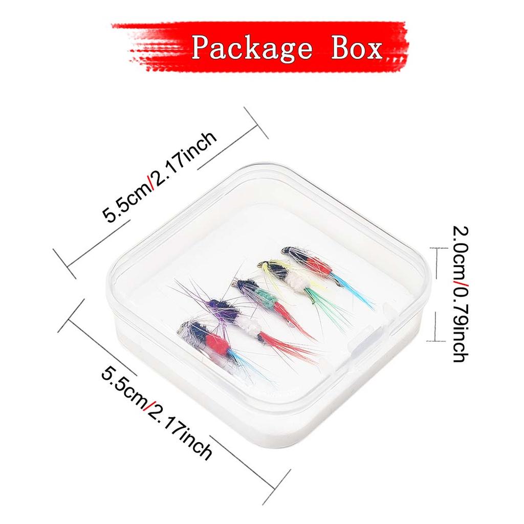 5Pcs/Box Artificial Royal WulffFly Fly Fishing Bait, For Trout/Bass/Perch/Catfish/Carp Etc In Fresh Water or Salt Water, Fly Fishing Supplies