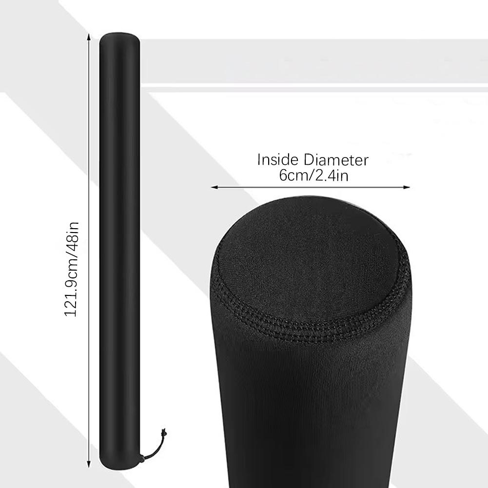 48 Inch Heavy Duty Trailer Guide Pads Thicken Neoprene Boat Trailer Guide Protective Cover for Fishing Boat