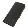 For Sony Xperia 5 VI Case RFID Blocking Genuine Cow Leather Phone Cover
