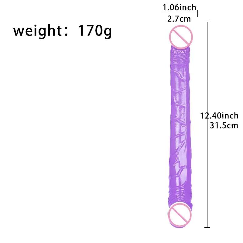 Sex U-förmiger Doppeldildo Realistischer Dildo mit Manndildo Sexspielzeug für Frauen Vaginaspielzeug Dildo für Frauen Riesiger Falos Consolador Anal