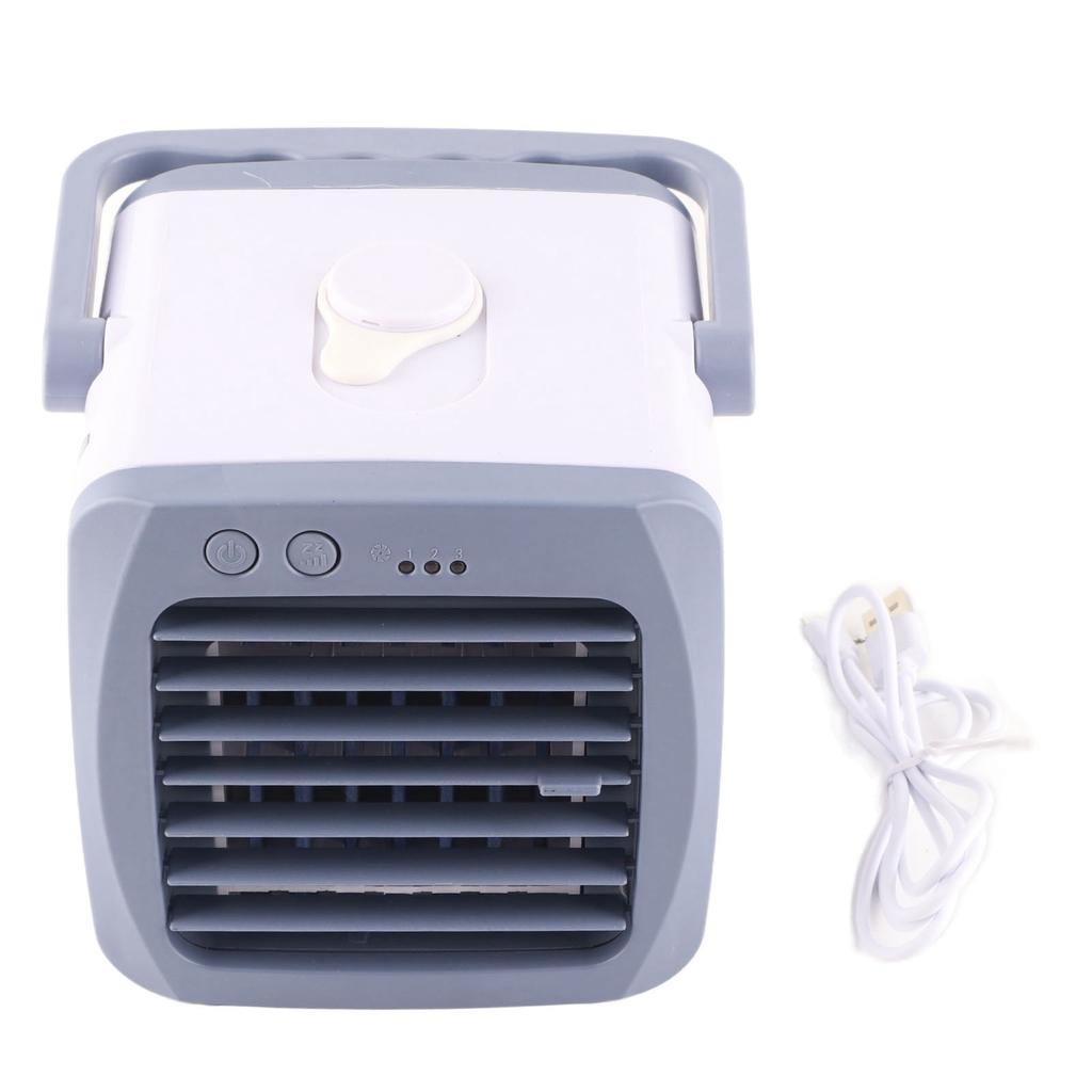 5W Portable Air Conditioner 3 Gear Adjustable Mini Air Cooler for Household Bedroom Office