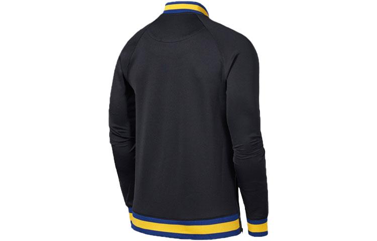 Nike Baseball Jerseys Men's Black Baseball Collar Moderate Straight Fit DB2448-010