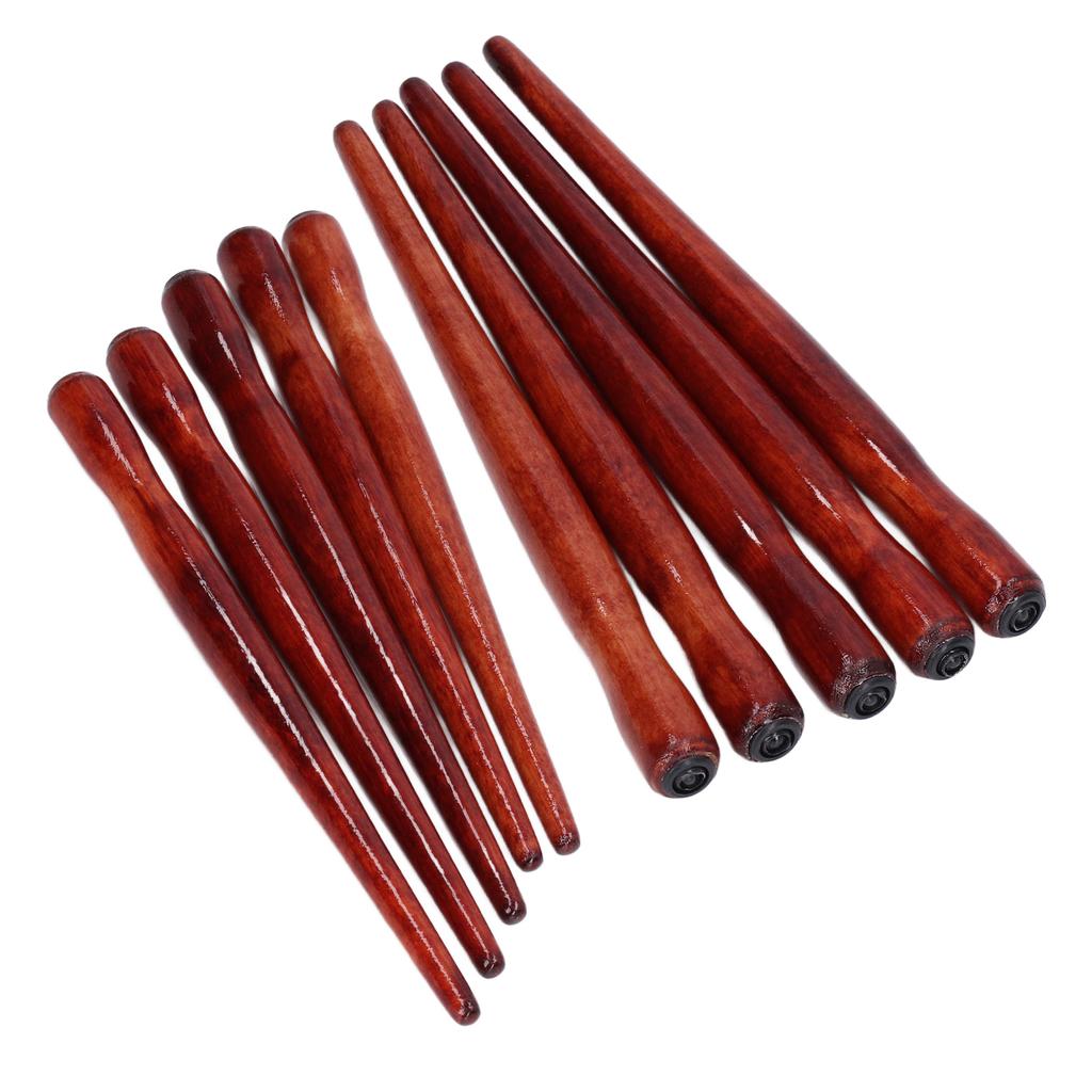 5 db merítő tollhegytartó Prémium szantálfa Nem mérgező Kényelmes fogás Erős Képregény tollhegytartó