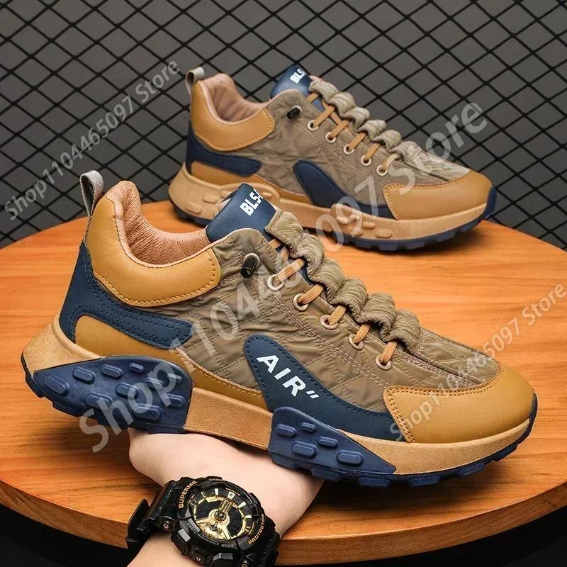Fashion Men Shoes Platform Male Sneakers 2024 New Vulcanized Shoes for Men Casual Running Shoes Large Size 45 46 Hot Sapatos Masculinos