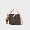 Bucket Bag Women's New Autumn and Winter Old-fashioned High-end Commuter One-shoulder Crossbody Bag Handbag