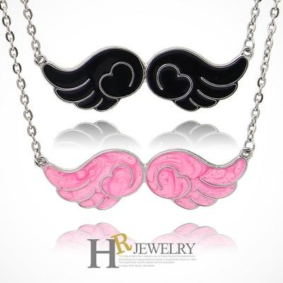 Módní šperky) Roztomilý) Dosti (Hr) Náhrdelník s andělskými křídly (Vyberte 1 barvu)