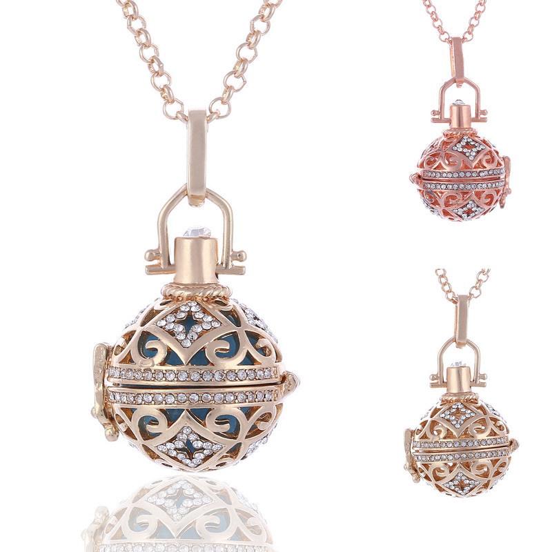 European & American Maternity Aromatherapy Necklace with Essential Oils