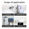 L9BE 5V Water Turbines Generator Innovative Small Generator with 1/4 Thread for Home & Outdoor Hydroelectric Projects
