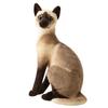Siamese Cat Plush Toy: Early Education Comfort Gift for Children, Home Decor Ornament