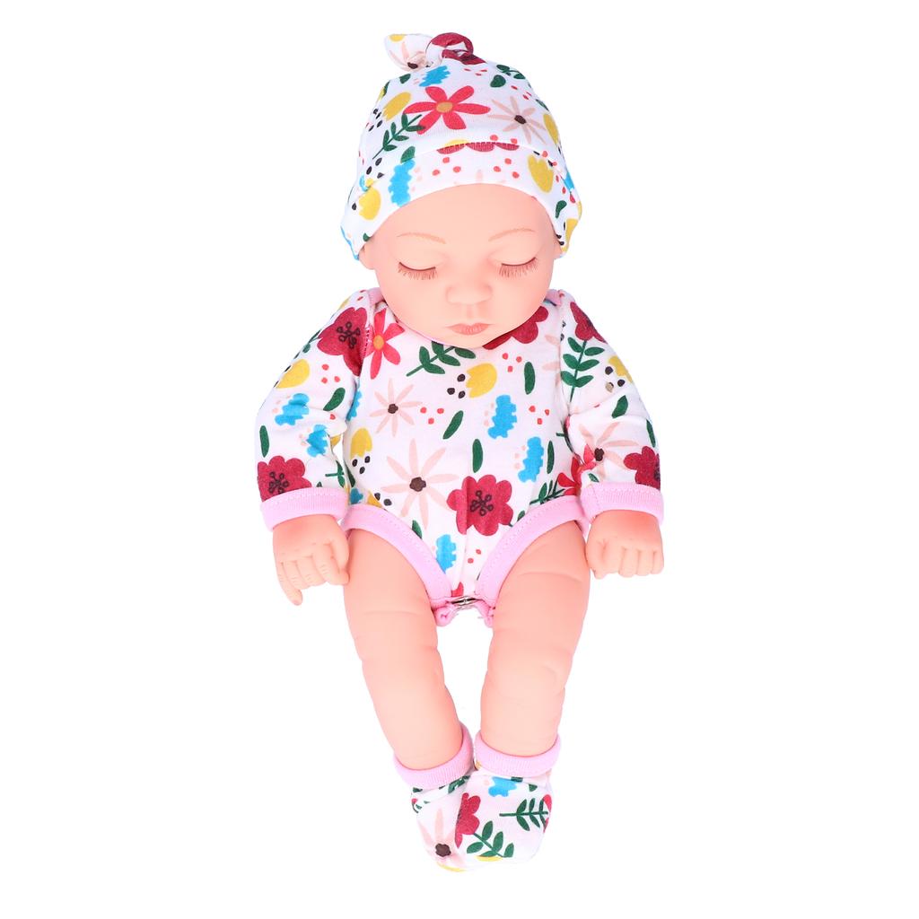 Simulated Cute Doll Baby Doll Kid Birthday Gift with Colorful Clothes 25cm