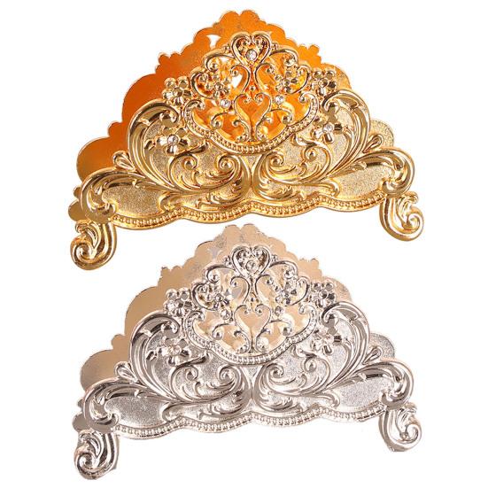 Suport pentru șervețele vintage, aliaj decorativ de zinc, suport pentru șervețele pentru suport pentru petreceri