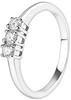 & You Ring Diamonds 0.24 Ct Gold 9 Ct 375 Size 56 Amz-9Bg Tri-024