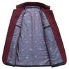 Manteau en laine à col montant pour homme, automne et hiver, manteau en laine à la mode pour homme d'âge moyen, manteau en laine
