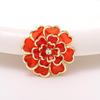 Handmade Acrylic Camellia Rhinestone Garment and Jewelry Decorations