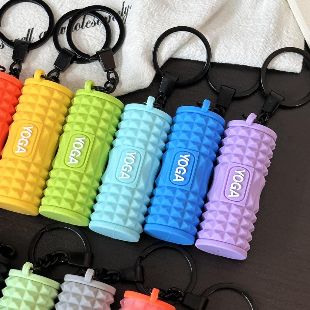 Grenzüberschreitende Yoga-Fitness-Geschenke: Schlüsselanhänger, Rucksackanhänger, Anhänger, Sportzubehör, Ornamente, Souvenirs