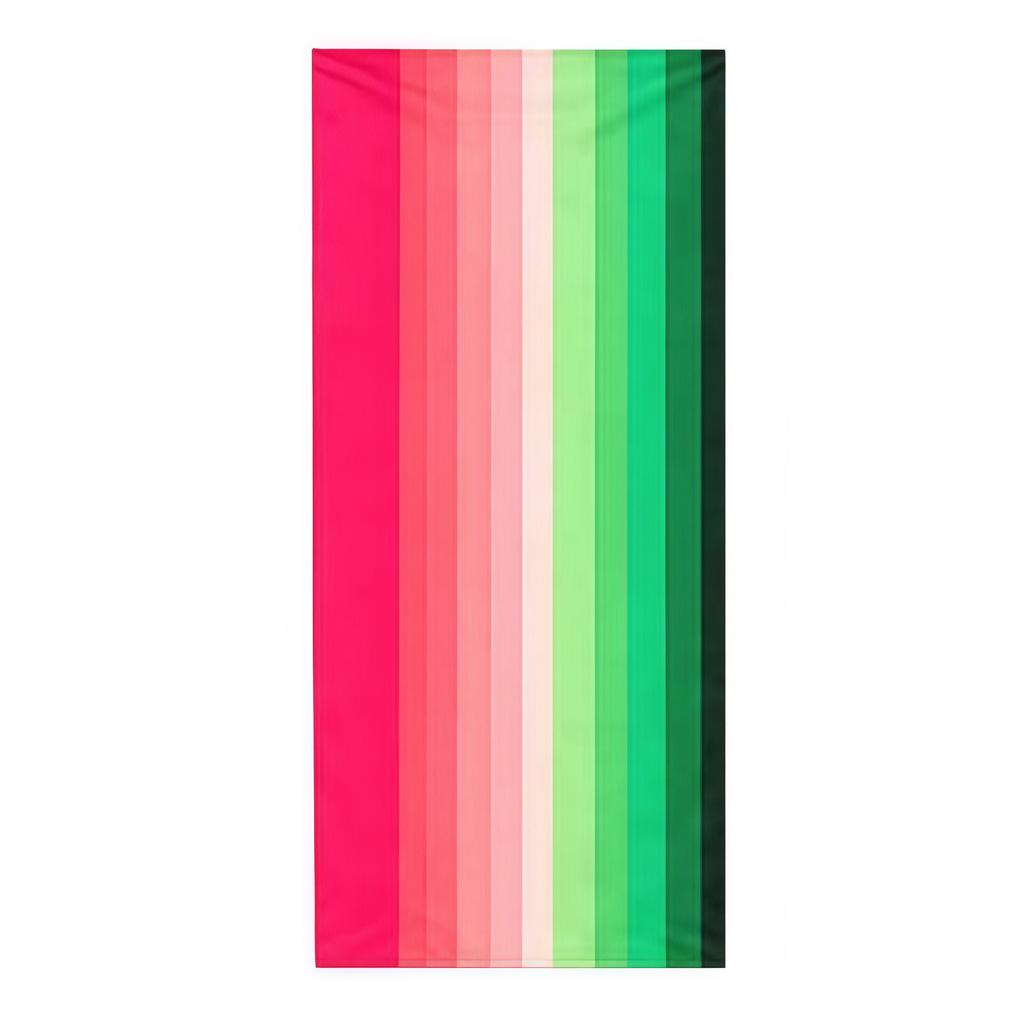 Colorful Stripe Beach Towel Unisex Absorbent Polyester For Beach Pool Camping Birthday Gift Summer Essential