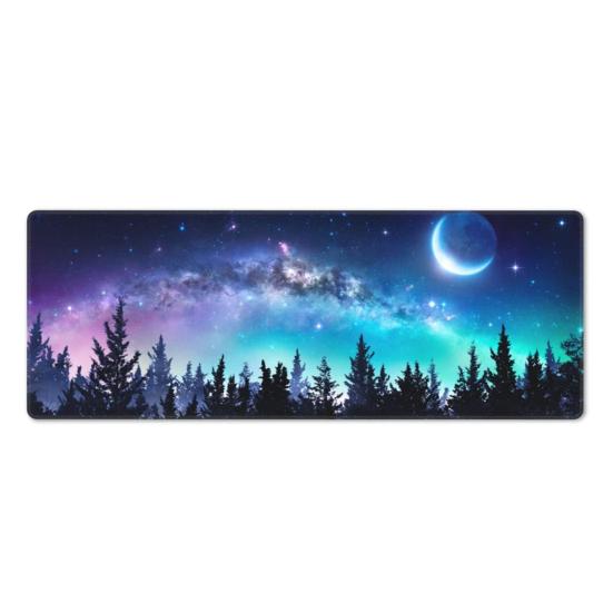 Gaming Mouse Pad Non-Slip Design Wear Resistant Extra Large Keyboard Mouse Mat Desk Pad Decoration Computer Accessories