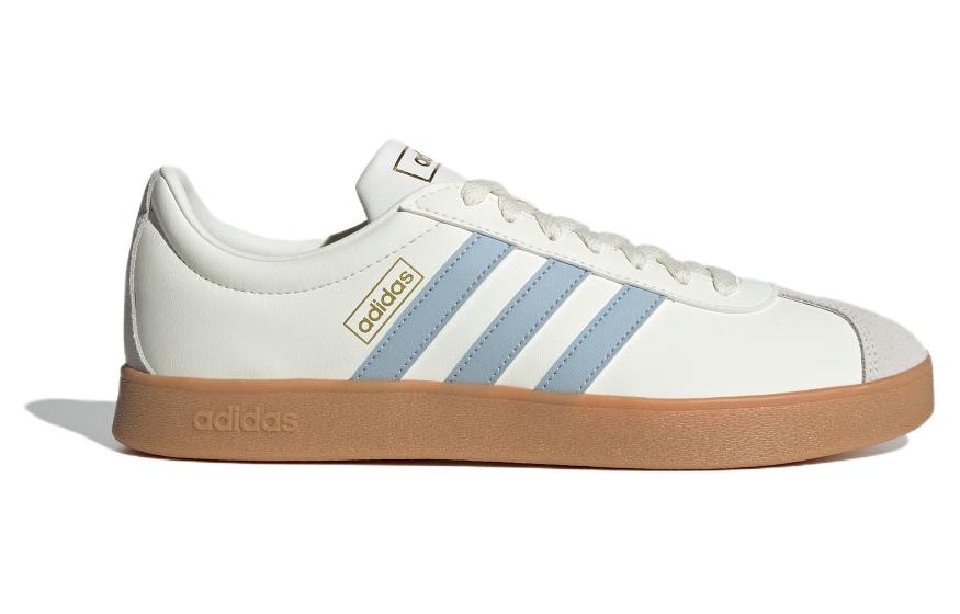 Unisex Sneakers adidas VL Court Classic Off White Wonder Blue Gold Metallic