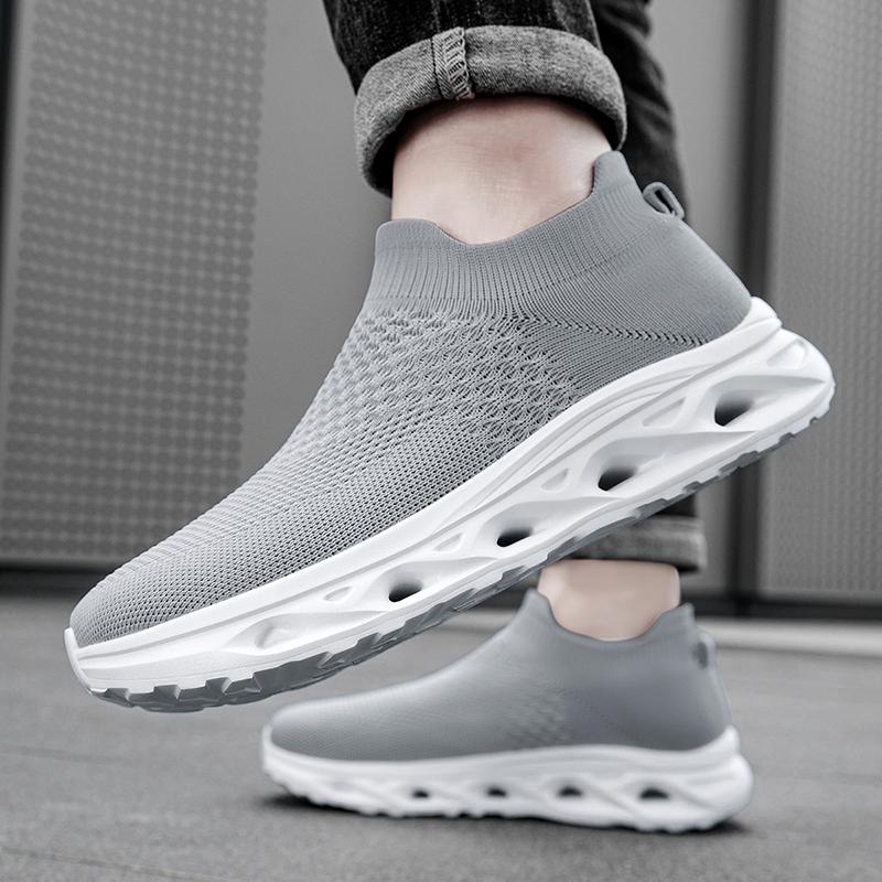 TUINANLE Men's Wide Toe Minimalist Sports Shoes Breathable and Comfortable Barefoot Shoes Breathable Black Fitness Running Women's Sneakers
