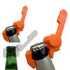 Flaschenöffner mit Hebeldesign Tragbarer Bierdeckelentferner für Glasflaschen Leichtes Wesentliches Küchenwerkzeug für Outdoor-Camping-Party
