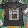 T-shirt Hot Led Zeppelin IV Unisexe Noir Coton Taille S-5XL