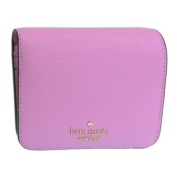 Женский кошелек Kate Spade Lena Small Bifold, Тонкий кошелек WLT, Розовый, Кожа, Компактный, Распродажа, KH788 652, Kate Spade [Б/У]