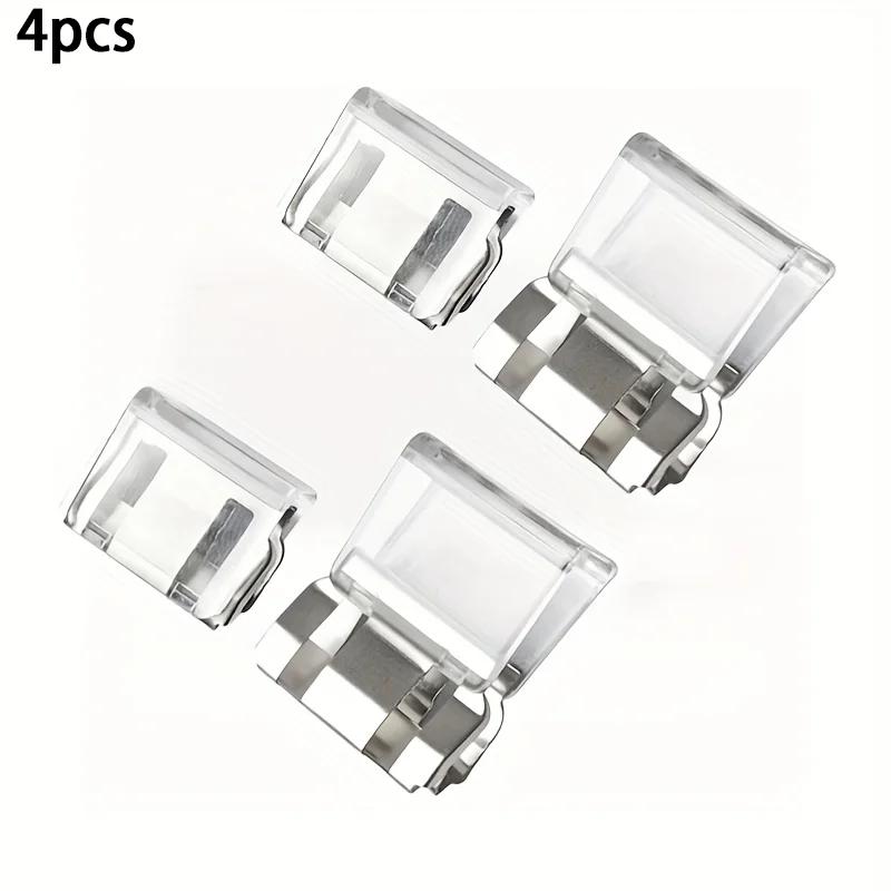 

4/10PCS Invisible Leg Shortening Clip, Non-Slip Pants Edge Clip, Quick Fix Hem Clip, Hidden Pants Adjuster, Sewing Accessories 4pcs
