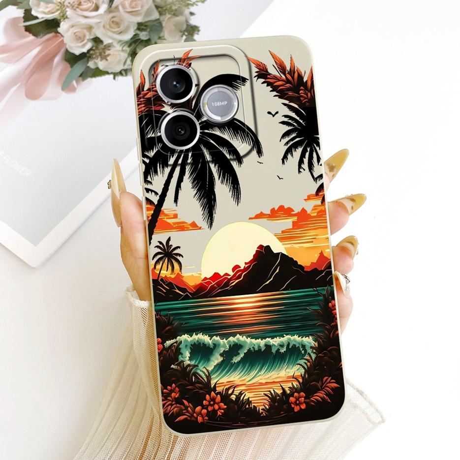 For Honor 600 Lite Case LNA-NX1 Cute Funny Cartoon Cover Shockproof Soft Silicone Case For Honor 500 Smart Honor600 Lite 5G Bags