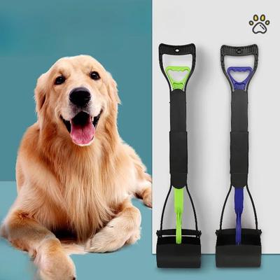 Haustierreiniger Faltbarer Langer Griff 70cm Hundeclip Haustierreinigungsprodukte Katzen- und Hundekotclip Innen- und Außenbereich Tragbares Gerät