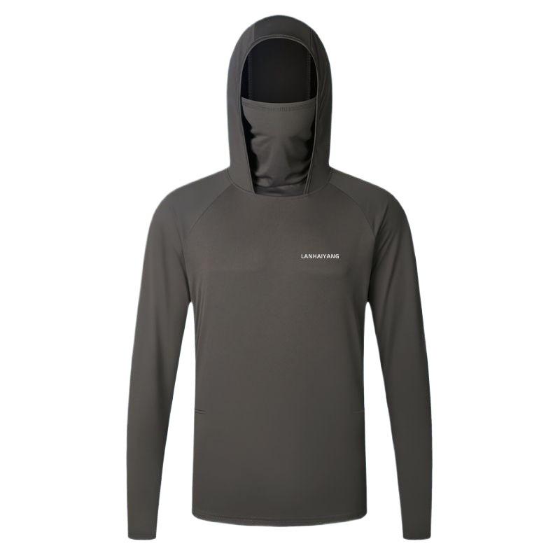 Men's Camouflage Sun-Protective Quick-Dry Ice Silk Fishing Apparel