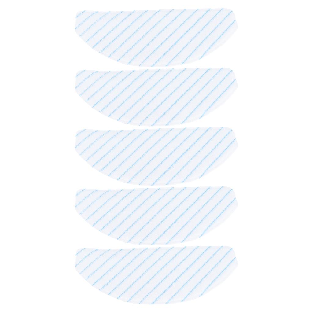 5PCS Sweeper Mop Cloth Fiber Cloth Replacement Fit for T9AIVI AIVI+ Robot Vacuum Cleaner