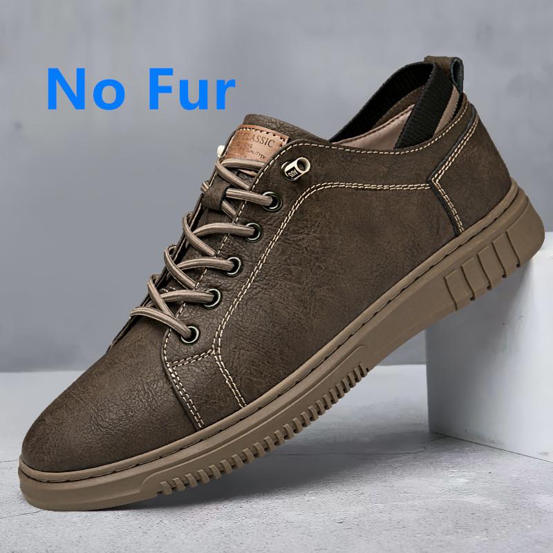 

Модная мужская повседневная обувь осень-зима, новые модные универсальные мужские кроссовки из натуральной коровьей кожи на плоской подошве, прогулочная обувь для путешествий, мужской размер 36-49 49