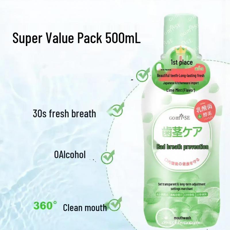 Misu Lemon Mint Mouthwash