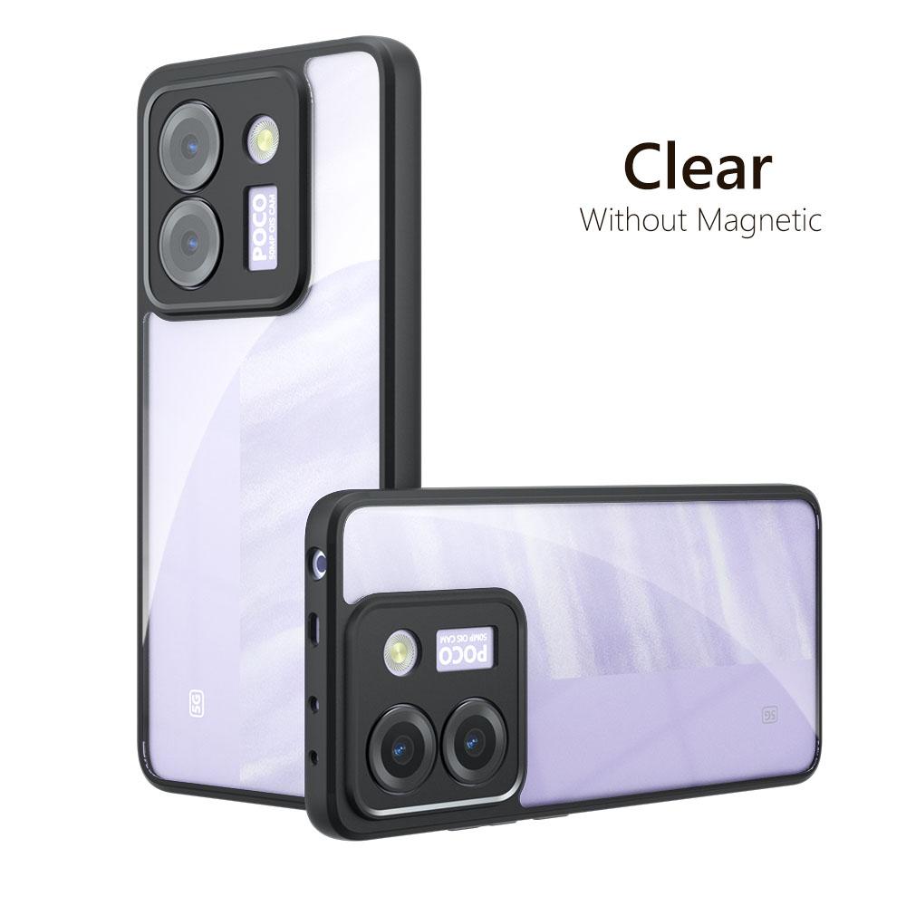 For Magsafe Magnetic Wireless Charging Case For Xiaomi Poco M7 Pro PocoM7Pro 5G Shockproof Matte Back Cover Coque